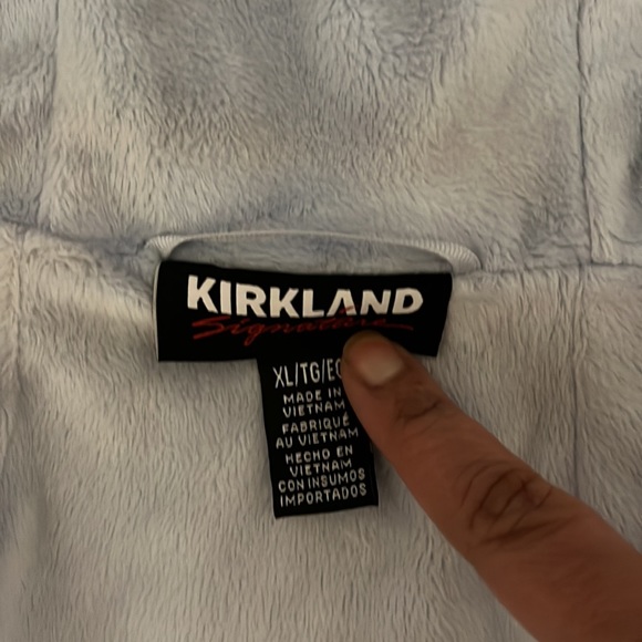Extra Large Kirkland Powder Blue Jacket - Picture 2 of 4